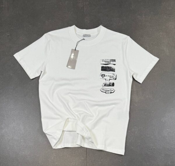 T-Shirt with Front Logo Print - Image 2