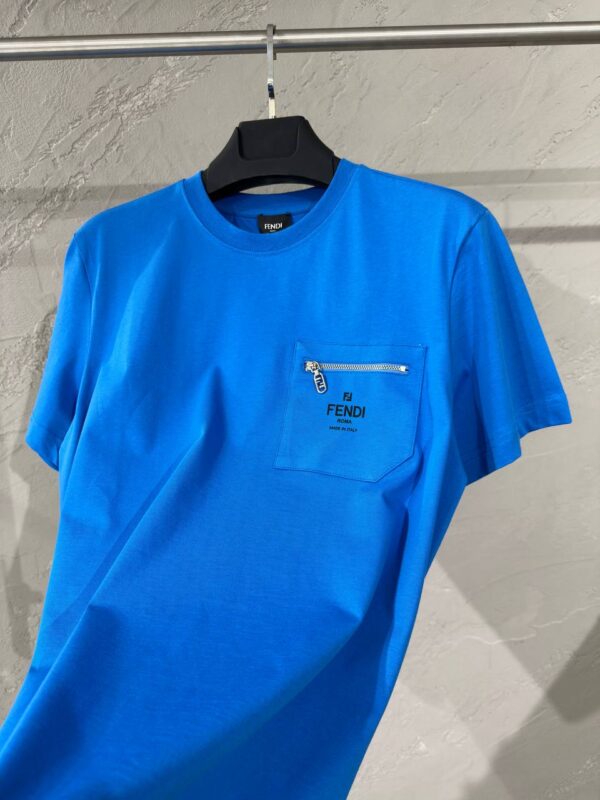 Luxury Premium T-Shirt - Blue - Image 2